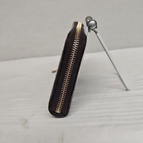 MICHAEL KORS JET SET ZIP AROUND PATENT WALLET BFPM-05-095 - Picture 2 of 8